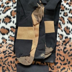 Copper fit support socks.  3 pairs plus 2 black knit socks